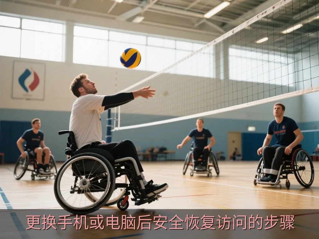 简洁的无品牌设备管理界面与通知提示图标,展示访问状态核对场景