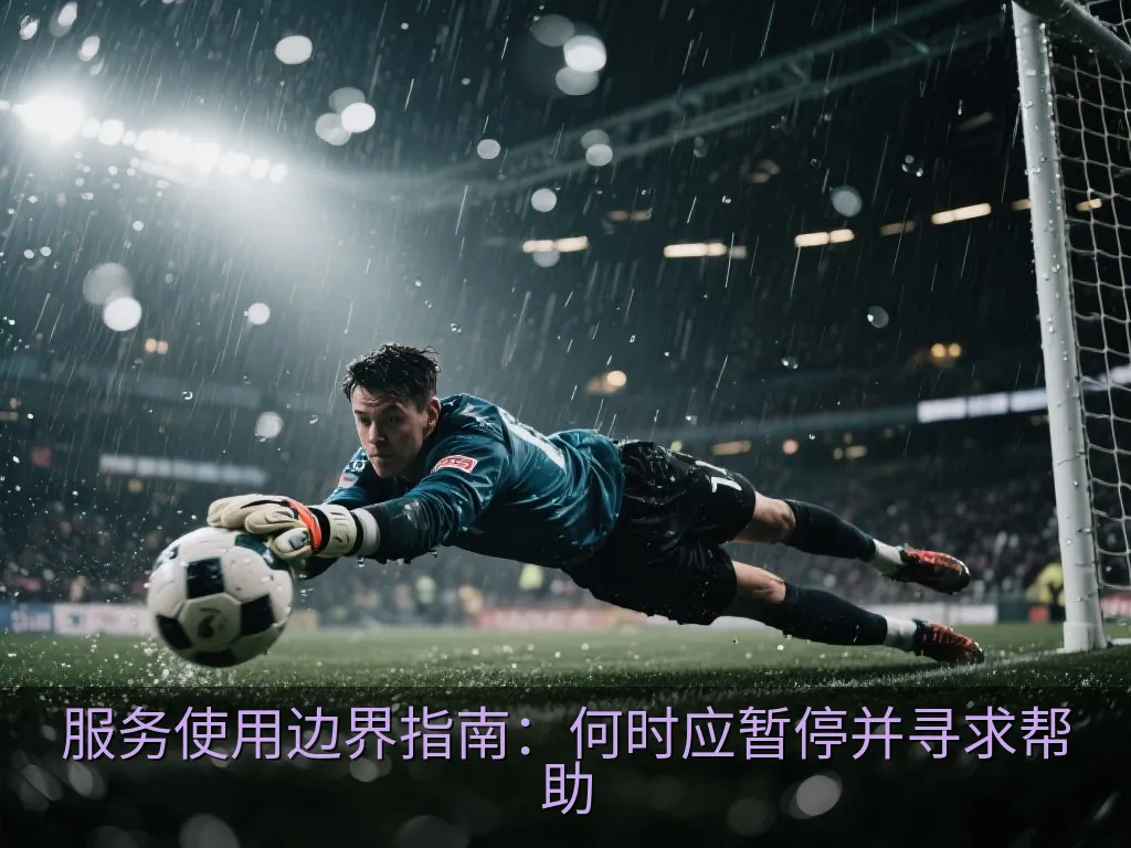 服务使用边界指南：何时应暂停并寻求帮助